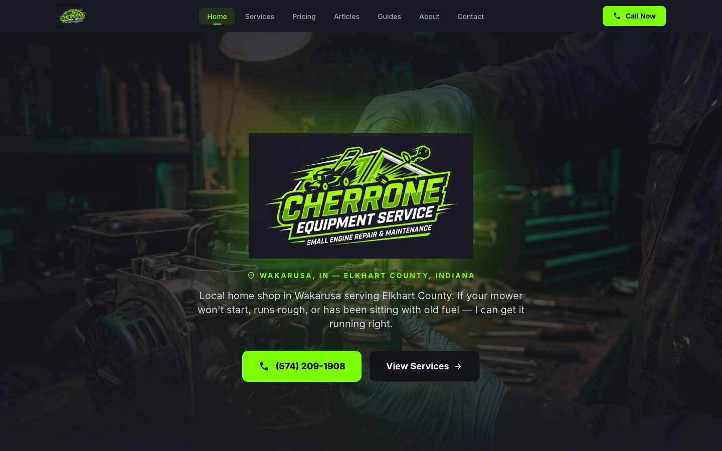 Cherrone Equipment Service screenshot