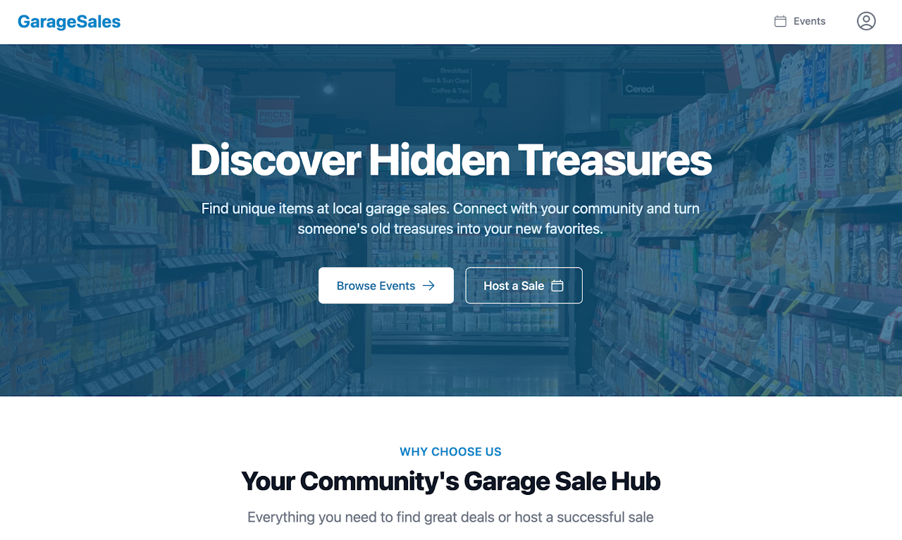 Garage Sale Mapper screenshot